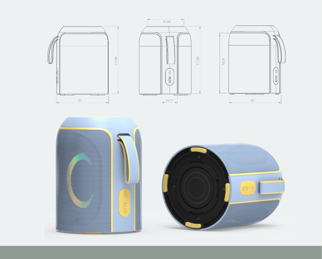 Featured Industrial & Product Design services—shaping physical products through concept development, CMF strategy, and production-ready CAD.