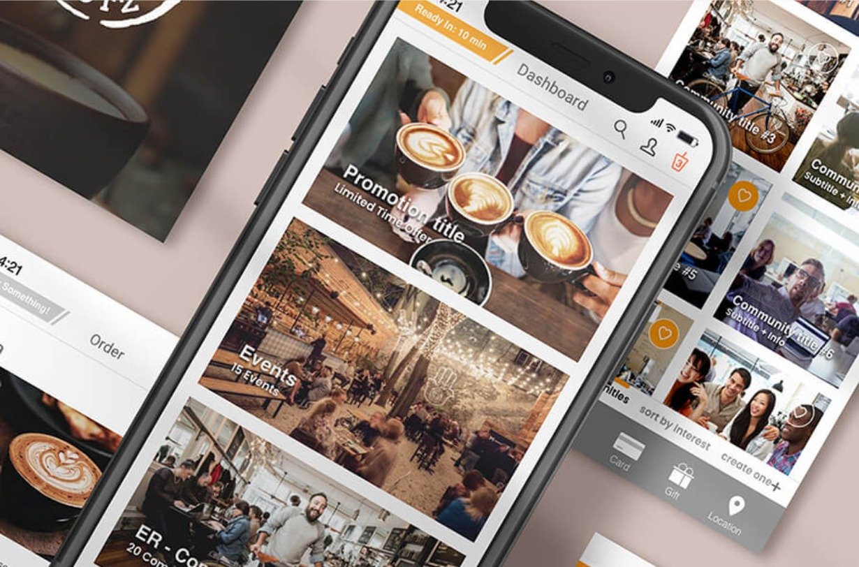 UX/UI design showcase with digital interface screens and mobile layouts created by Northern Sky Design Studio